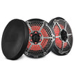 Load image into Gallery viewer, DS18 NXL-M Series Speaker w/ RGB LED Lights 8in 2-Way 125 Watts RMS 4 ohm Black Crbn Fiber w/ Cover - Installation View
