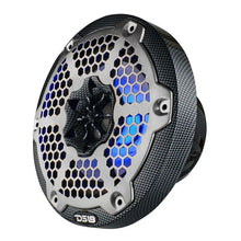 Load image into Gallery viewer, DS18 NXL-M Series Spkr w/ RGB LED Lights 6.5in 2-Way 125 Watts RMS 4 ohm Black Crbn Fiber w/ Cover - Installation View
