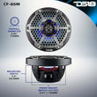Load image into Gallery viewer, DS18 NXL-M Series Spkr w/ RGB LED Lights 6.5in 2-Way 125 Watts RMS 4 ohm Black Crbn Fiber w/ Cover - Additional View 5