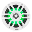 Load image into Gallery viewer, DS18 NXL Series Coaxial Marine Speaker w/ RGB Lights 6.5in 2-Way 100 Watts RMS 4 ohm White - Side View