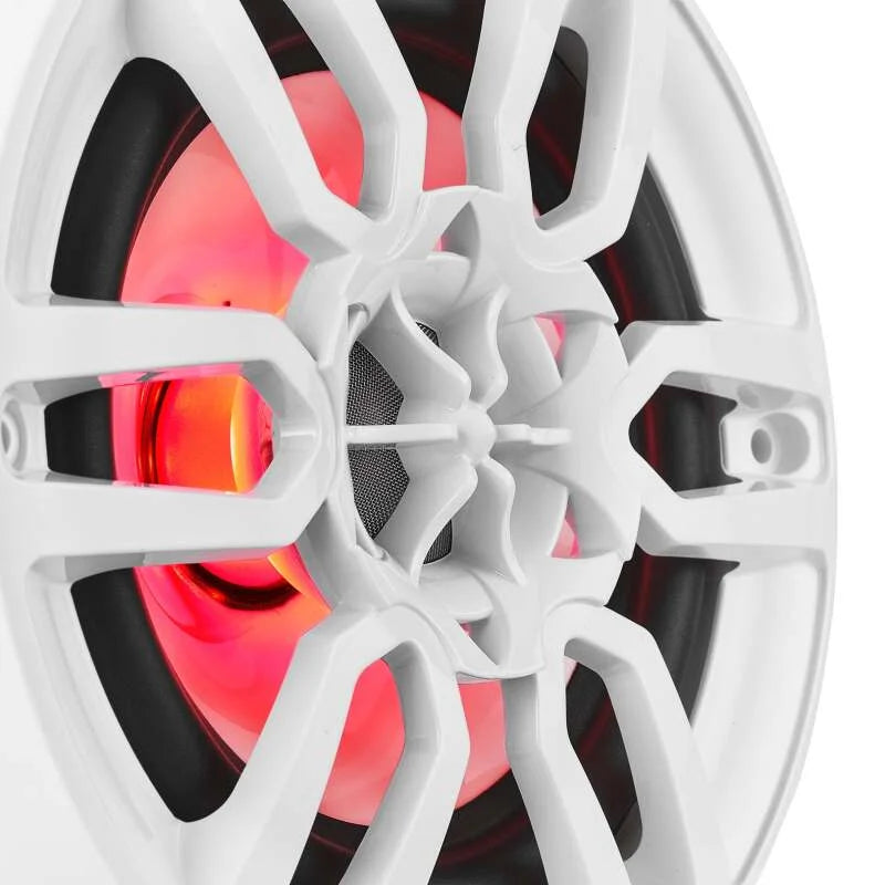DS18 NXL Series Coaxial Marine Speaker w/ RGB Lights 6.5in 2-Way 100 Watts RMS 4 ohm White - Additional View 8