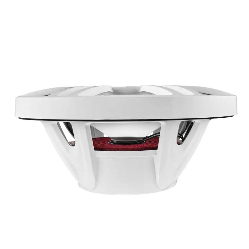 DS18 NXL Series Coaxial Marine Speaker w/ RGB Lights 6x9in 2-Way 125 Watts RMS 4 ohm White - Back View