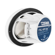Load image into Gallery viewer, DS18 NXL Series Coaxial Marine Speaker w/ RGB Lights 6x9in 2-Way 125 Watts RMS 4 ohm White - Additional View 5