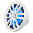 Load image into Gallery viewer, DS18 NXL Series Coaxial Marine Speaker w/ RGB Lights 8in 2-Way 125 Watts RMS 4 ohm White - Additional View 5