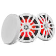 Load image into Gallery viewer, DS18 NXL Series Coaxial Marine Speaker w/ RGB Lights 8in 2-Way 125 Watts RMS 4 ohm White - Additional View 6