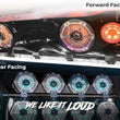 Load image into Gallery viewer, DS18 Overhead Bar 4 x 8in / 2x 6.5in / 2x 3.78in (Speakers Not Included) fits 2021-2025 Ford Bronco 4-Door - Main Product ...