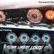 Load image into Gallery viewer, DS18 Overhead Bar 4 x 8in / 2x 6.5in / 2x 3.78in (Speakers Not Included) fits 2021-2025 Ford Bronco 4-Door - Main Product ...