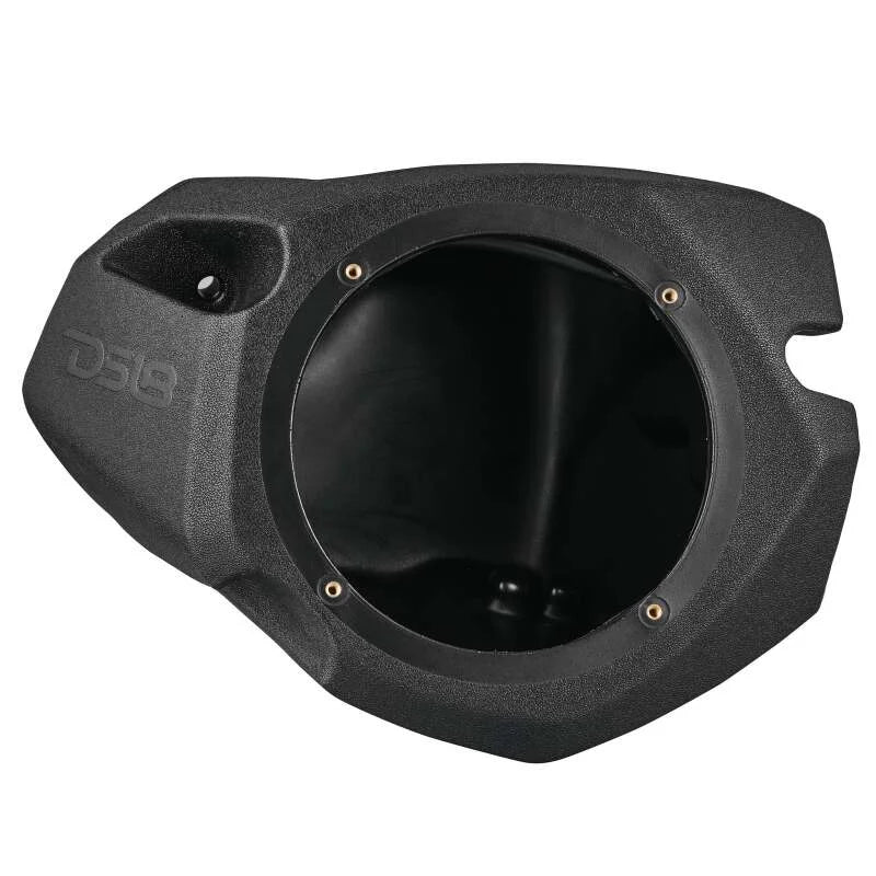 DS18 Polaris RZR Front Kick Panel Pods Enclosure Fits 2x 6.5in Speakers - Installation View