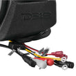 Load image into Gallery viewer, DS18 Polaris RZR Front Kick Panel Pods Loaded Enclosure 2x 6.5in Spkr Built-in Amp + Twtr Bluetooth - Side View