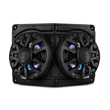 Load image into Gallery viewer, DS18 Polaris RZR Overhead Flat Mount Pod Universal Fits 2x6.5in Speakers (Speakers Not Included) - Side View