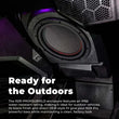 Load image into Gallery viewer, DS18 RZR Pro 20-24 Under Dashboard Subwoofer Enclosure 1 x GEN-X104DCF Included IP65 OEM Fit - Back View