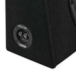 Load image into Gallery viewer, DS18 Single 10in Shallow Enclosure w/ Subwoofer 350 Watts RMS Sealed Black Carpet - Additional View 5
