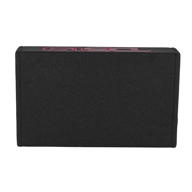 DS18 Single 10in Shallow Enclosure w/ Subwoofer 350 Watts RMS Sealed Black Carpet - Additional View 8