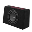 Load image into Gallery viewer, DS18 Single 10in Shallow Enclosure w/ Subwoofer 350 Watts RMS Sealed Black Carpet Amplified - Additional View 5