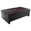 Load image into Gallery viewer, DS18 Single 10in Shallow Subwoofer and Enclosure 300 Watts RMS Downfiring Sealed Black Carpet - Additional View 7