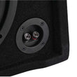Load image into Gallery viewer, DS18 Single 10in Shallow Subwoofer and Enclosure 600 Watts RMS Downfiring Sealed Black Carpet - Additional View 5