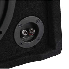 Load image into Gallery viewer, DS18 Single 10in Shallow Subwoofer and Enclosure 600 Watts RMS Downfiring Sealed Black Carpet - Additional View 5