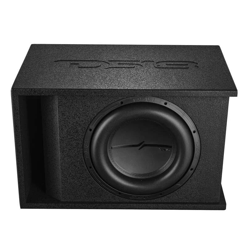 DS18 Single 12in 1000 Watts RMS ZXI12.2D Loaded Ported Enclosure w/ Subwoofer - Installation View