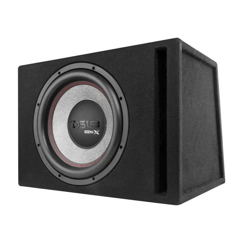 DS18 Single 12in Loaded 450 Watts RMS 1 x GEN-X124D Ported Enclosure Speakers Included - Back View