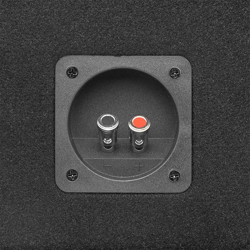 DS18 Single 12in Loaded 450 Watts RMS 1 x GEN-X124D Ported Enclosure Speakers Included - Side View