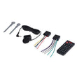 Load image into Gallery viewer, DS18 Single Din Headunit Full DSP Bluetooth USB 3 Zones RGB illumination - Side View
