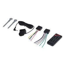 Load image into Gallery viewer, DS18 Single Din Headunit Full DSP Bluetooth USB 3 Zones RGB illumination - Side View