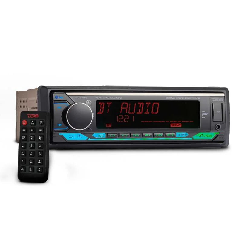 DS18 Single Din Headunit Full DSP Bluetooth USB 3 Zones RGB illumination - Additional View 7