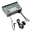 Load image into Gallery viewer, DS18 Single Din Headunit Mech-Less Player Receiver Dual USB 7 Volt Preouts - Back View