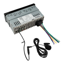Load image into Gallery viewer, DS18 Single Din Headunit Mech-Less Player Receiver Dual USB 7 Volt Preouts - Back View