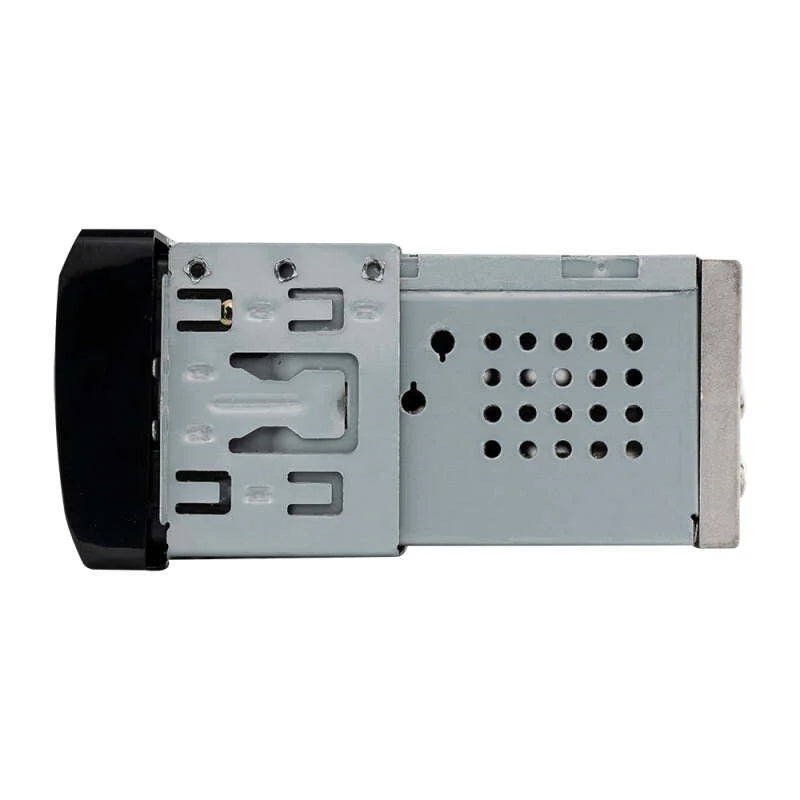 DS18 Single Din Headunit Mech-Less Player Receiver Dual USB 7 Volt Preouts - Installation View