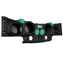 Load image into Gallery viewer, DS18 Soundbar System 4 x 8in Speakers - Black fits 2007-2018 Jeep JK / JKU - Installation View