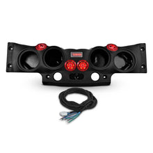 Load image into Gallery viewer, DS18 Soundbar System 4 x 8in Speakers - Black fits 2007-2018 Jeep JK / JKU - Additional View 7