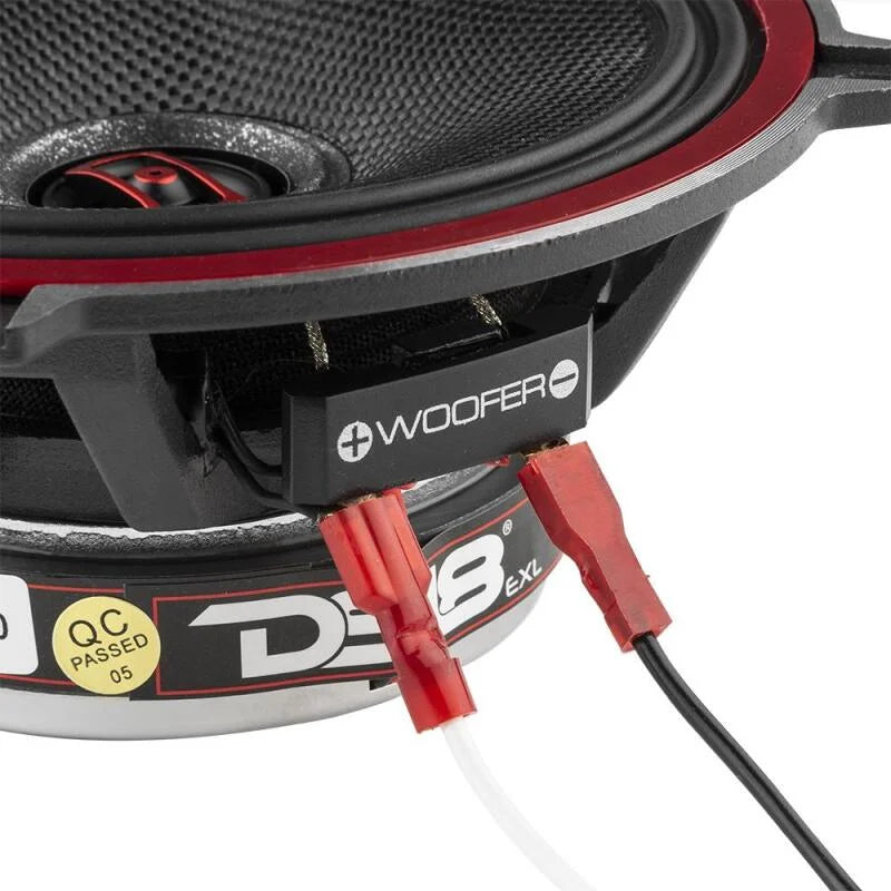 DS18 Speaker Connector Adaptors For Selected Chrysler Dodge Jeep Wrangler (Woofer-Mid) - Side View