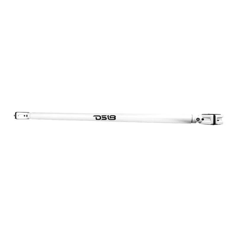 DS18 Speaker Mounting Tube For Towers And Pods Jeep JK/JKU White - Side View