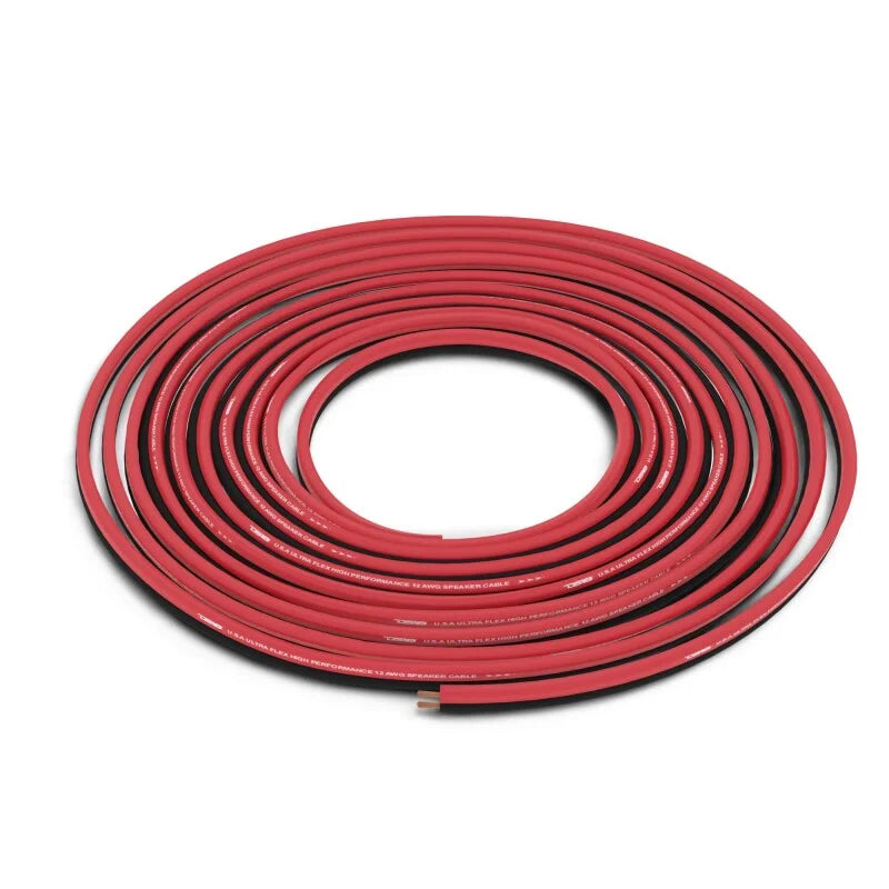 DS18 Speaker Wire 12-GA 500-Feet Red and Black - Side View