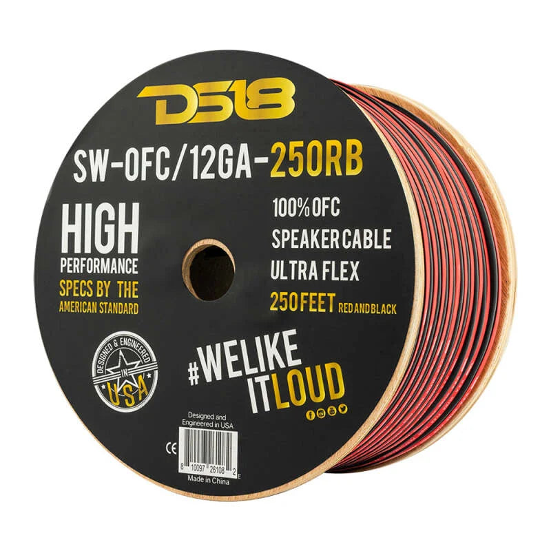 DS18 Speaker Wires 12-GA 250-Feet - Detail View