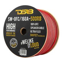 Load image into Gallery viewer, DS18 Speaker Wires 16-GA 500-Feet - Side View
