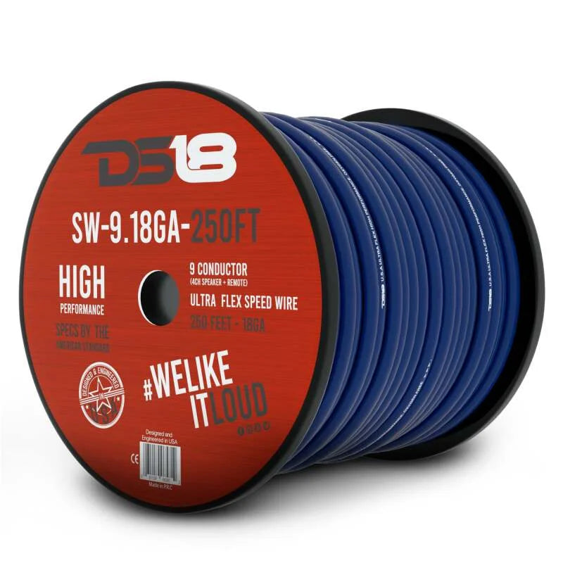DS18 Speed Speaker Wire 9 x 18-GA 250-Feet - Main Product View