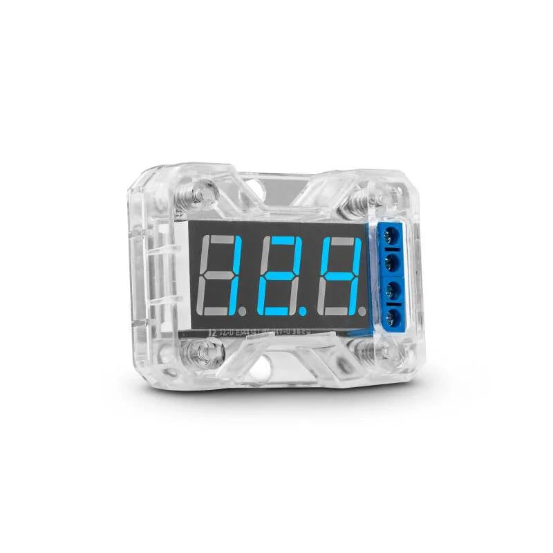 DS18 Stand Alone Volt Meter - Side View