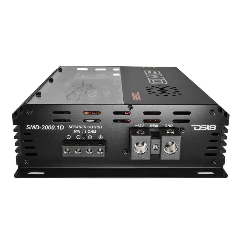 DS18 Steave Meade Colab 1-Channel Amp Class D 2000/1ohm 1400/2ohm 800/4ohm Watts LED Lights - Additional View 5