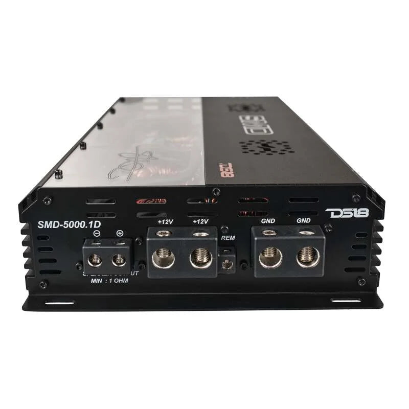 DS18 Steave Meade Colab 1-Channel Amp Class D 5000/1ohm 3500/2ohm 2000/4ohm Watts LED Lights - Additional View 7