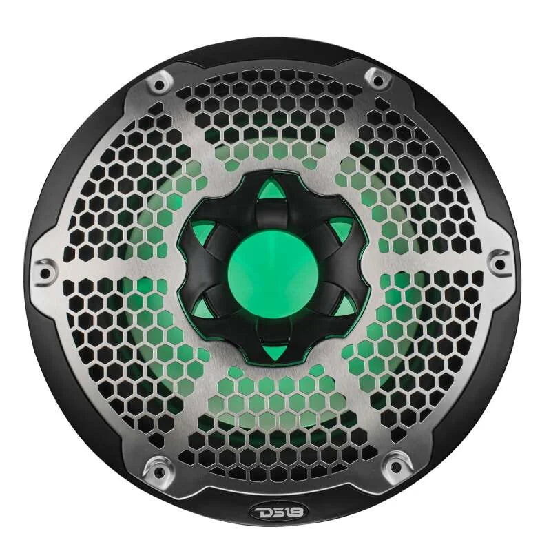 DS18 Subwoofer & Enclosure 10in 300 Watts RMS 4 ohm SVC Black w/ Covers - Additional View 6