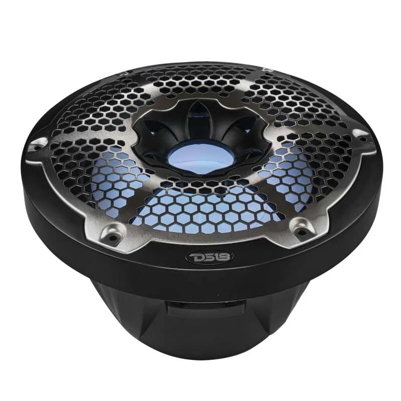 DS18 Subwoofer & Enclosure 10in 300 Watts RMS 4 ohm SVC Black w/ Covers - Additional View 9