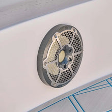 Load image into Gallery viewer, DS18 Subwoofer &amp; Enclosure 10in 300 Watts RMS 4 ohm SVC White - Side View