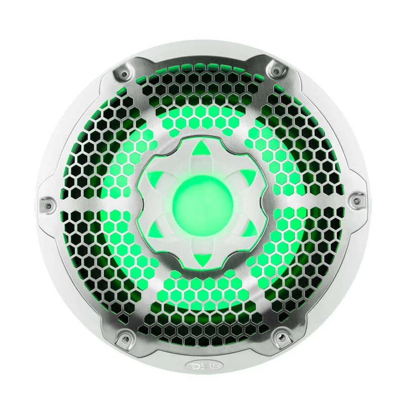 DS18 Subwoofer & Enclosure 10in 300 Watts RMS 4 ohm SVC White - Additional View 6