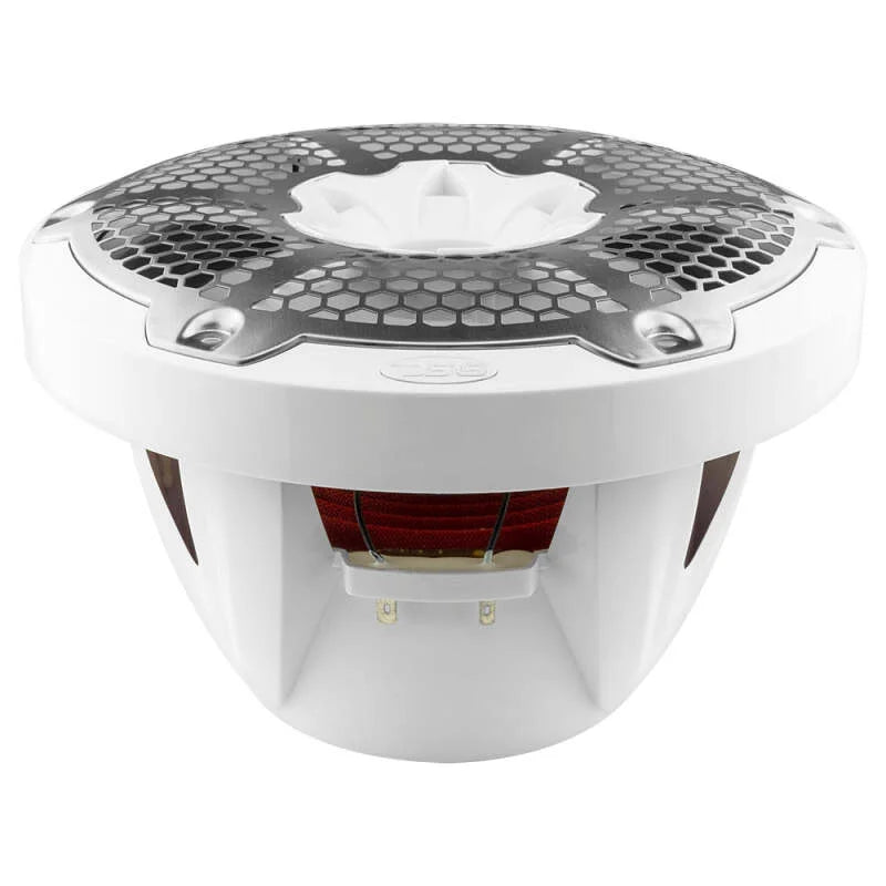 DS18 Subwoofer & Enclosure 10in 300 Watts RMS 4 ohm SVC White - Additional View 8