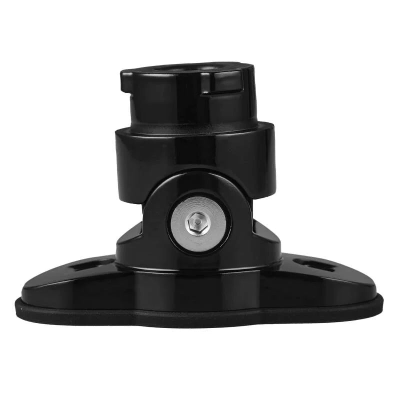 DS18 Swivel Flat Mounting Bracket For NXL-X and CF-X Towers For Malibu Boats Black - Back View