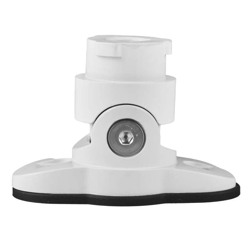 DS18 Swivel Flat Mounting Bracket For NXL-X and CF-X Towers For Malibu Boats White - Main Product View