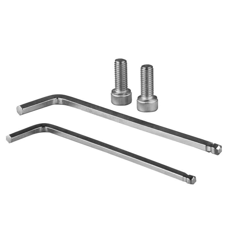 DS18 Swivel Flat Mounting Bracket For NXL-X and CF-X Towers For Malibu Boats White - Side View