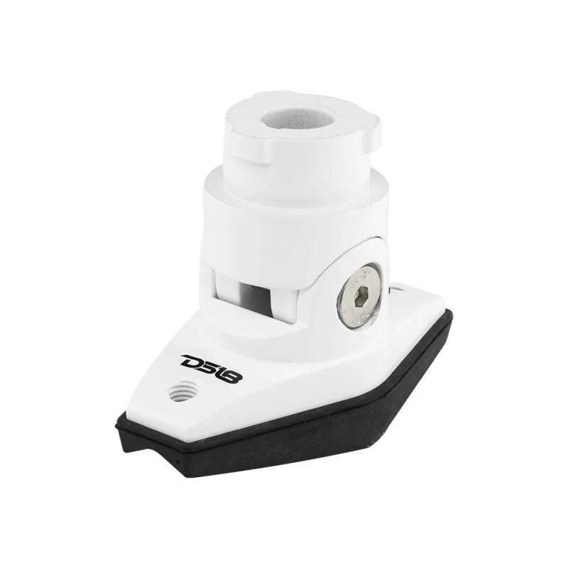 DS18 Swivel Tube Mounting Bracket For NXL-X and CF-X Towers White - Installation View